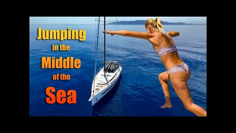 Jumping in the Middle of the Mediterranean Sea!