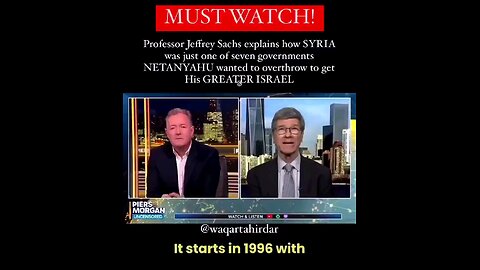 Netanyahu's Plan To Overthrow 7 Governments- The Greater Israel Project