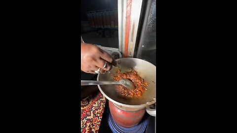 truck meh Kari jugard| Recipe of anda Bhujiya 😁