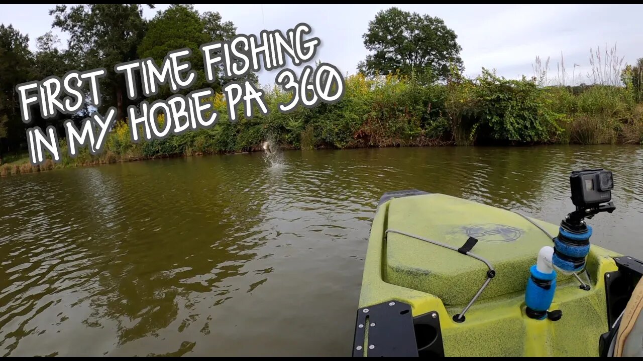 First time fishing from my PA 360