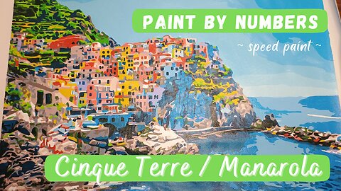 Paint-by-Numbers - Cinque Terre / Manarola