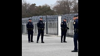 Russian disinfo or Biden disinfo? Secret Service seals White House with riot fences.