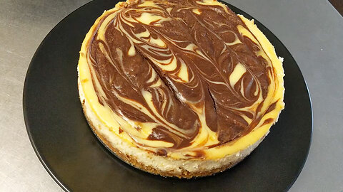 Chocolate Swirl Cheesecake!