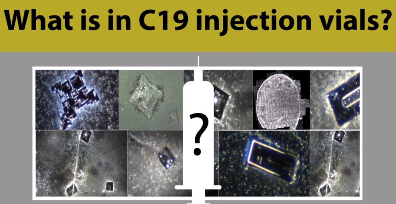 Co zawiera fiolka do wstrzykiwań C19? Eksperci podkreślają niepokojące obrazy