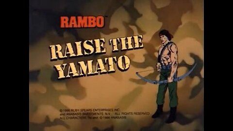 Rambo ( Raise The Yamato ) Full Cartoon 1986