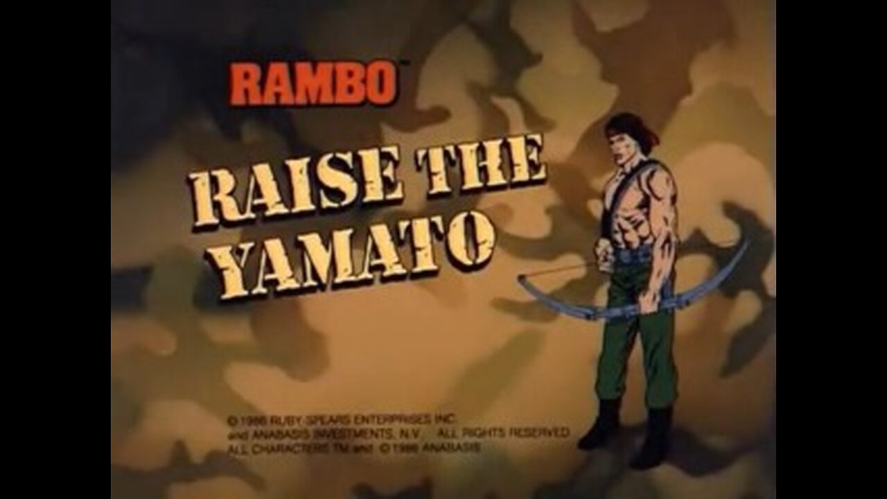 Rambo ( Raise The Yamato ) Full Cartoon 1986