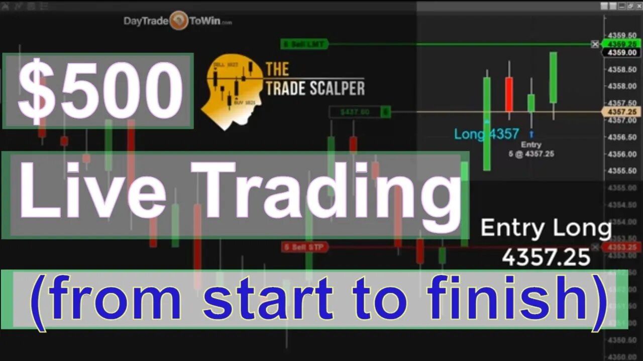 $500 [LIVE] Trading (from start to finish) and YOU can DO IT too!