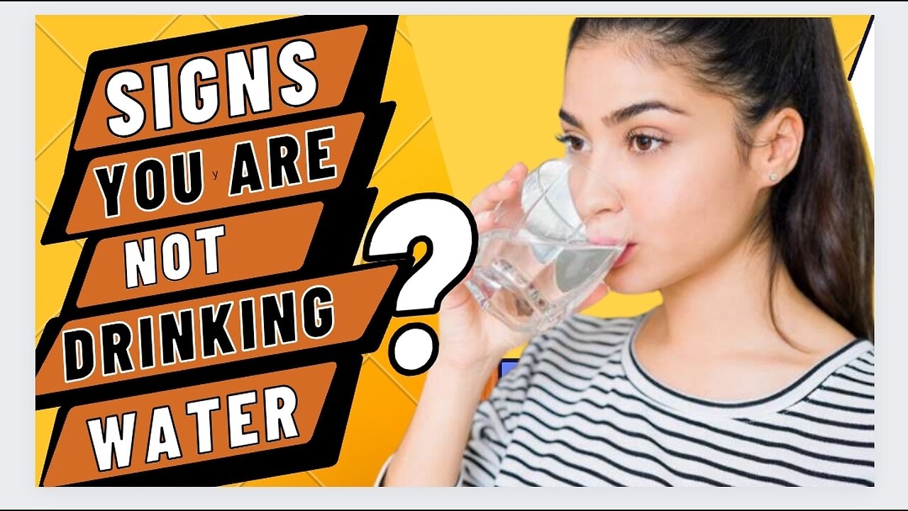 Signs Your Body Gives When You Are Dehydrated