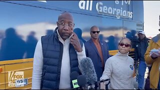 Sen Warnock Refuses To Say If He Wants Biden Campaigning For Him