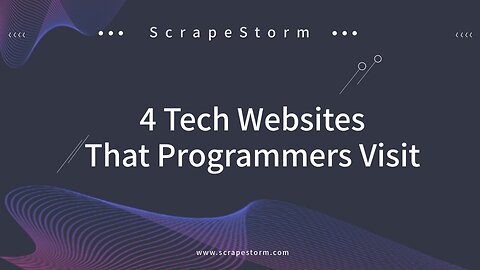 4 Tech Websites That Programmers Visit