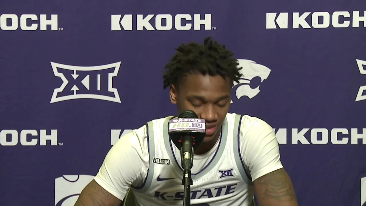 Kansas State Basketball | DaJuan Gordon Postgame Press Conference | K- State 70, Jacksonville 46