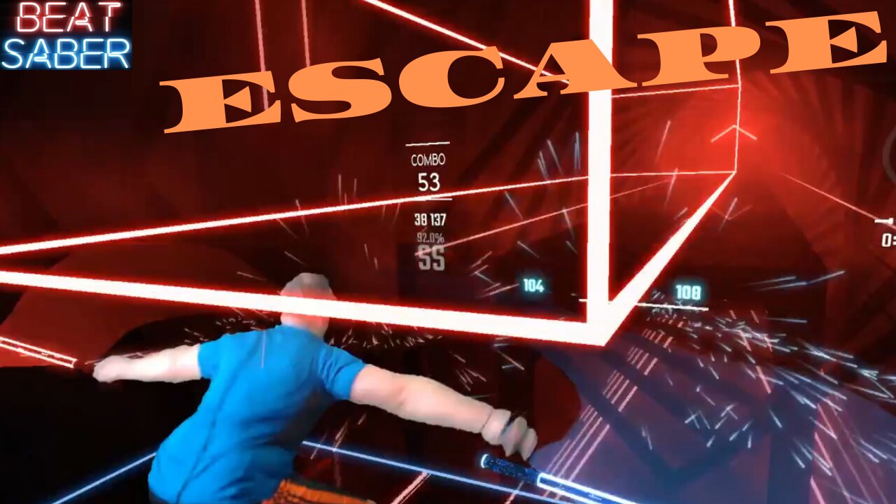 Beat Saber || Escape || Expert Mixed Reality