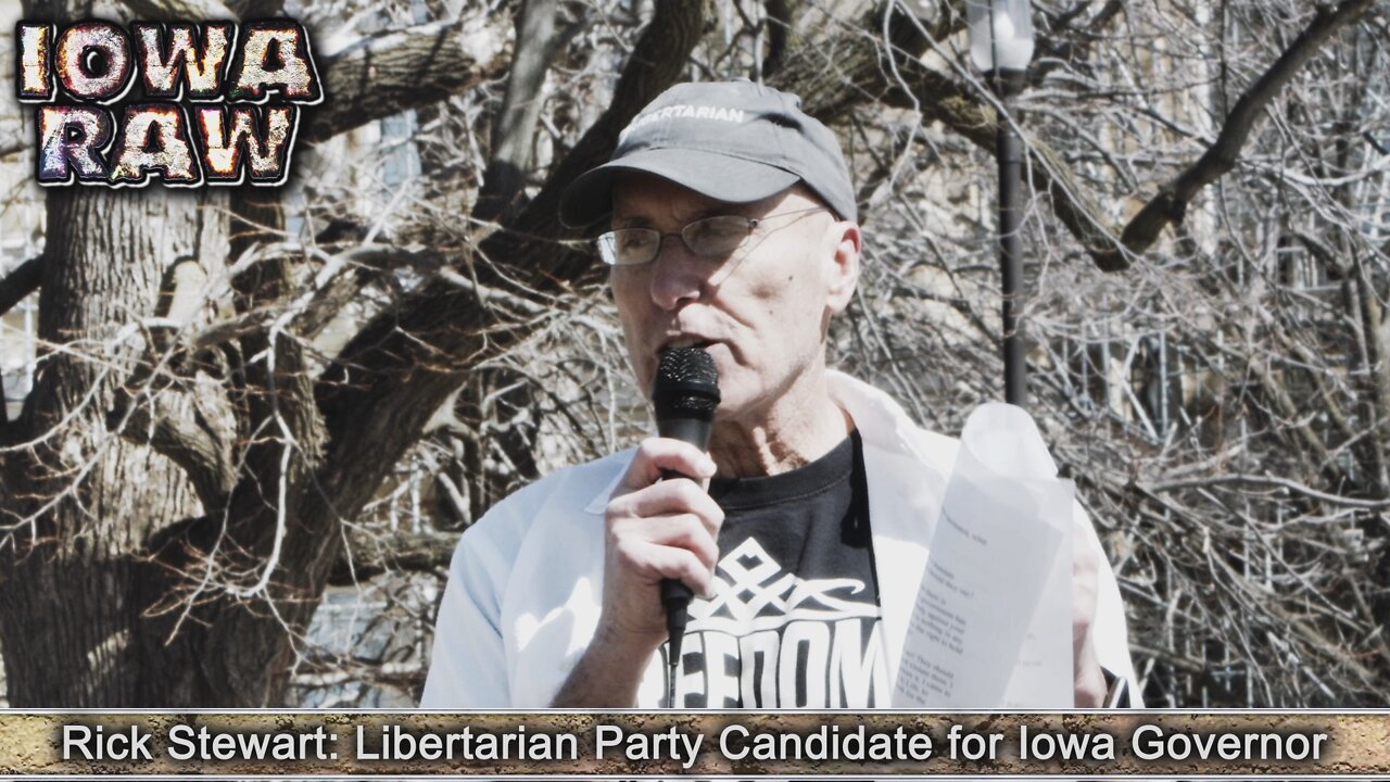 LIBERTARIAN CANDIDATE RICK STEWART BACKS THE TRUCKERS AND MEDICAL FREEDOM