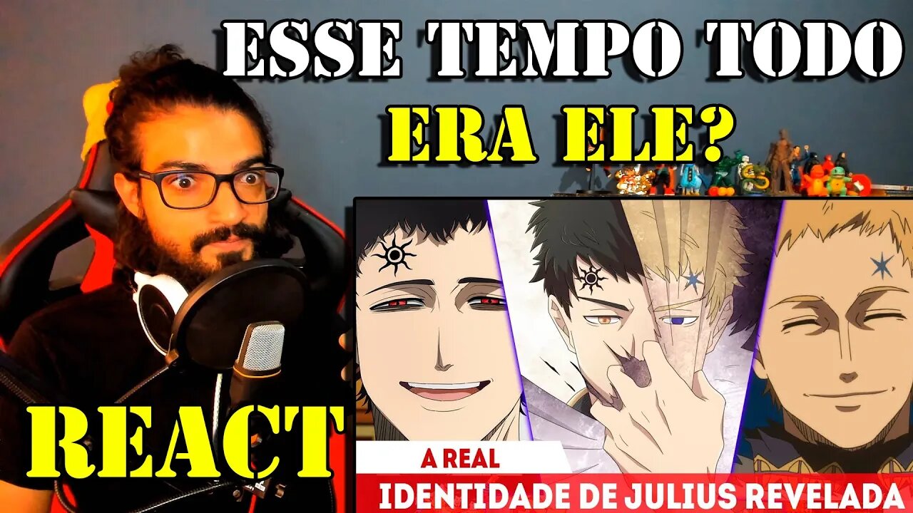 REACT - A TEORIA DO RELÓGIO EXPLICADA - LUCIUS ZOGRATIS FEZ ASTA VOLTAR NO TEMPO - BLACK CLOVER 331