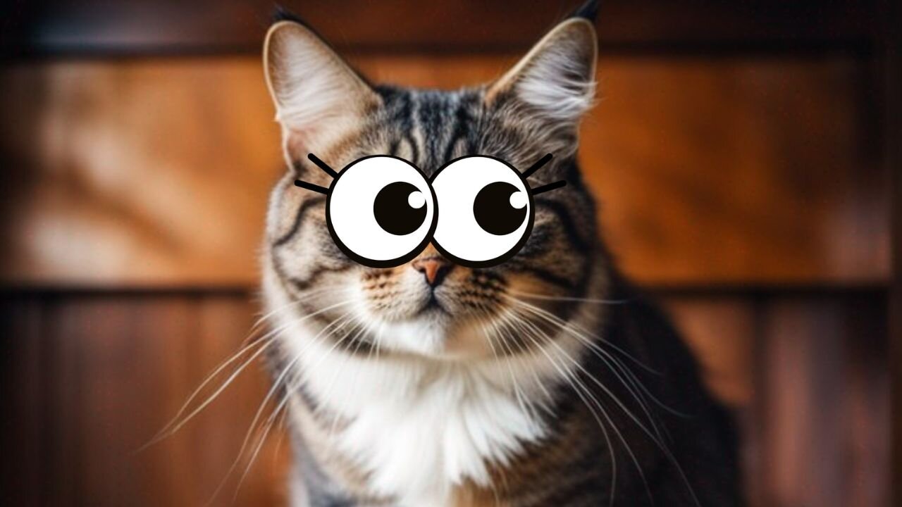 I didn't manage to eat quietly at night. Funny animals.