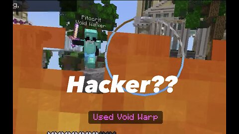 POSSIBLY a Minecraft PE HACKER!!