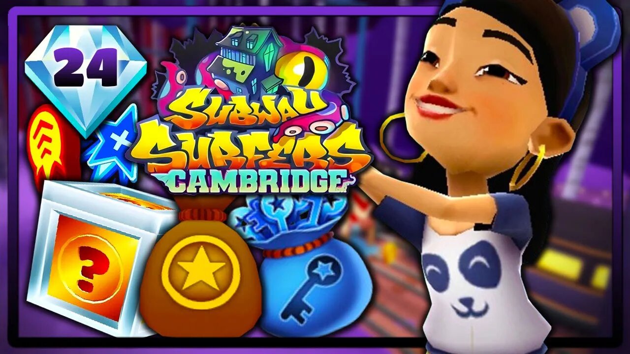 Subway Surfers Cambridge Halloween | Nível 24 + Bilhões do Apex Legends