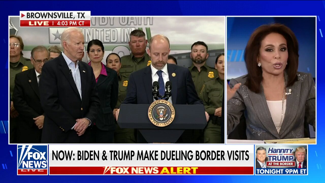 The Five’ reacts to Trump, Biden border visits