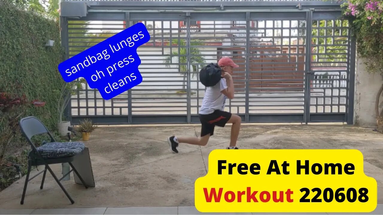 Free At Home Workout 220608 (SPICEY! 🔥 10:00 AMRAP)