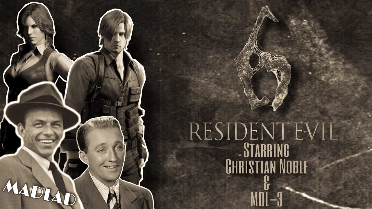 Leon and Helena's President Shooting Journey | Resident Evil 6 with MADLAD & MDL-3 [Livestream]