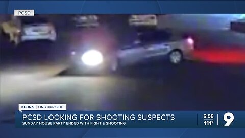 PCSD searching for suspects involved in house party shooting
