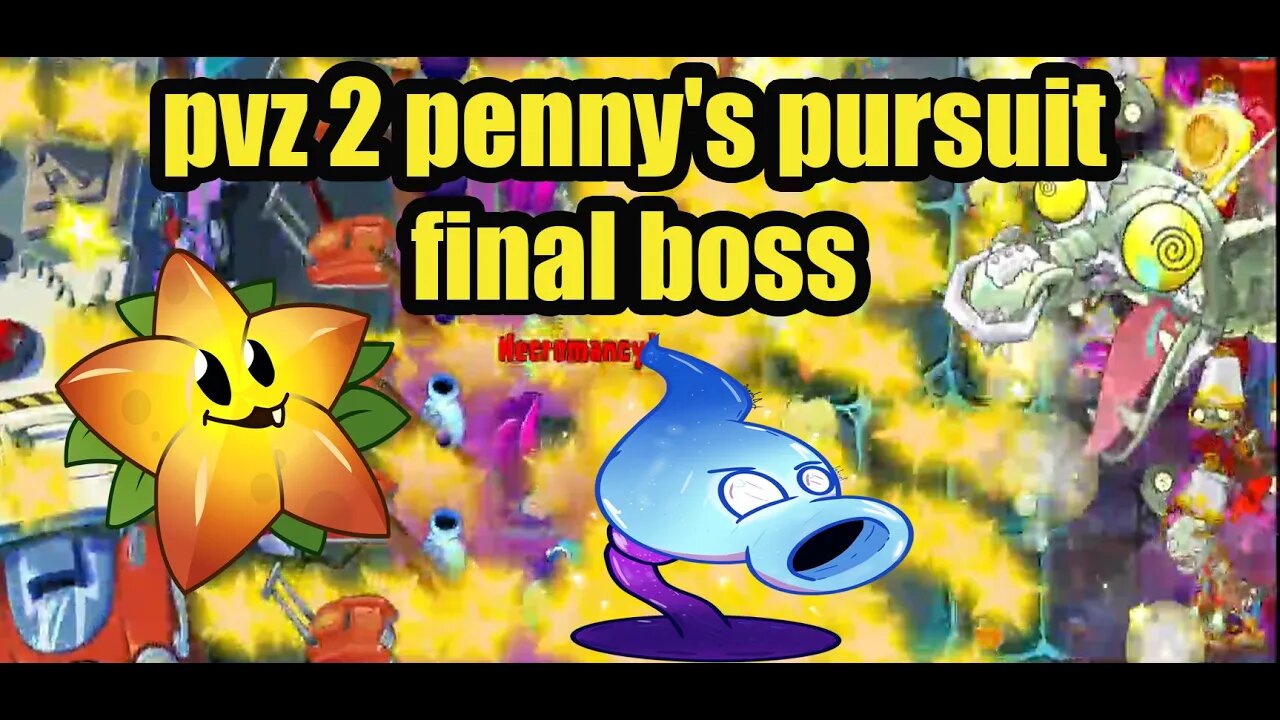 Penny's Pursuit NEW Roman Zombies 2 New Mode pvz 2 penny's pursuit, the final boss