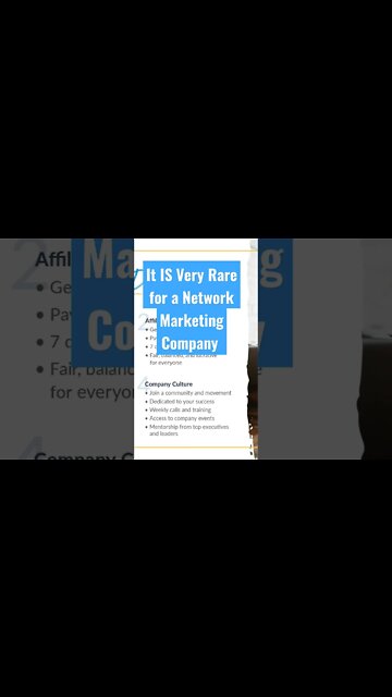 It's very rare for a #networkmarketing company to do weekly LIVE #OPPORTUNITY #PRESENTATIONS! #care