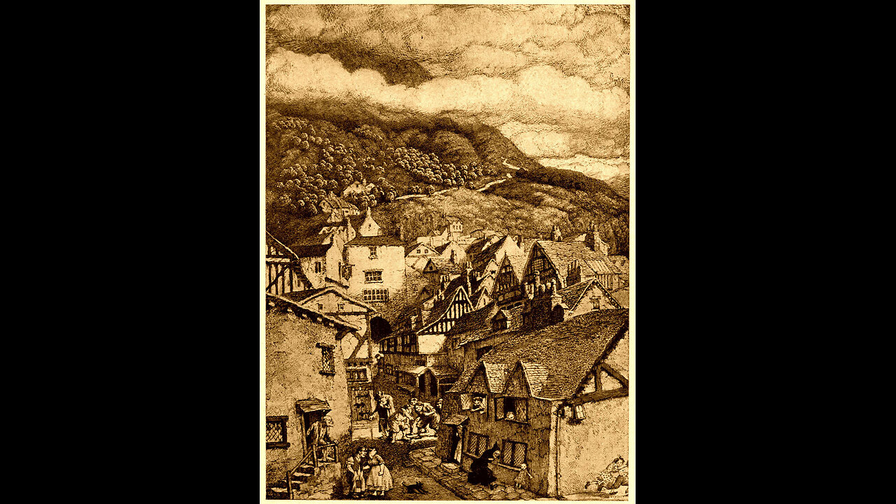 "The Bad Old Woman in Black" by Lord Dunsany