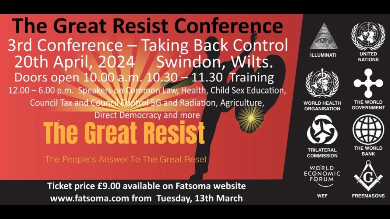 The Great Resist Conference SWINDON