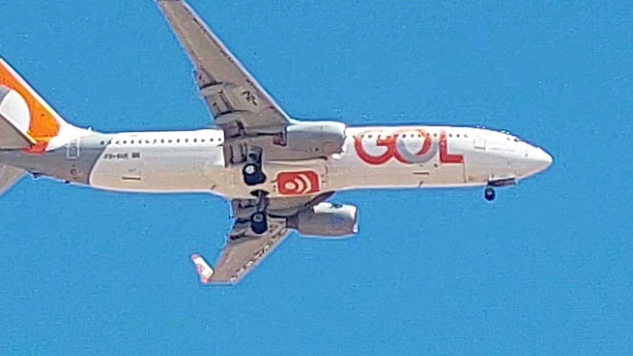 Boeing 737-800 PR-GUE vindo de São Paulo(Congonhas) para Fortaleza