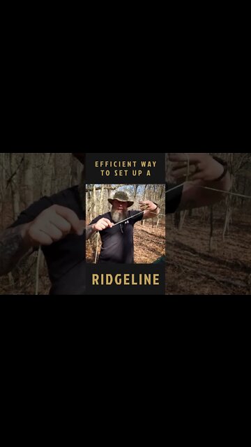 Tarp Tent: Ridgeline #Shorts