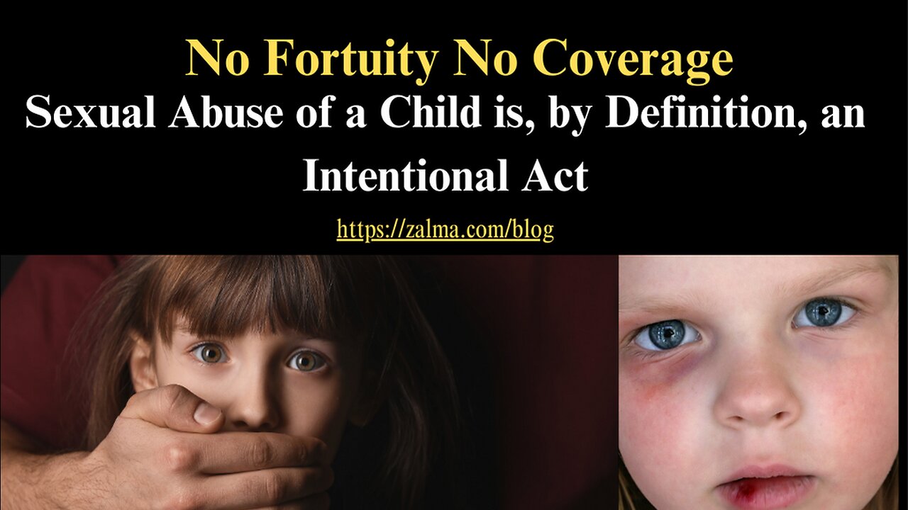 No Fortuity No Coverage