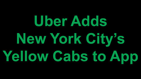 Uber Expands on Taxi Strategy