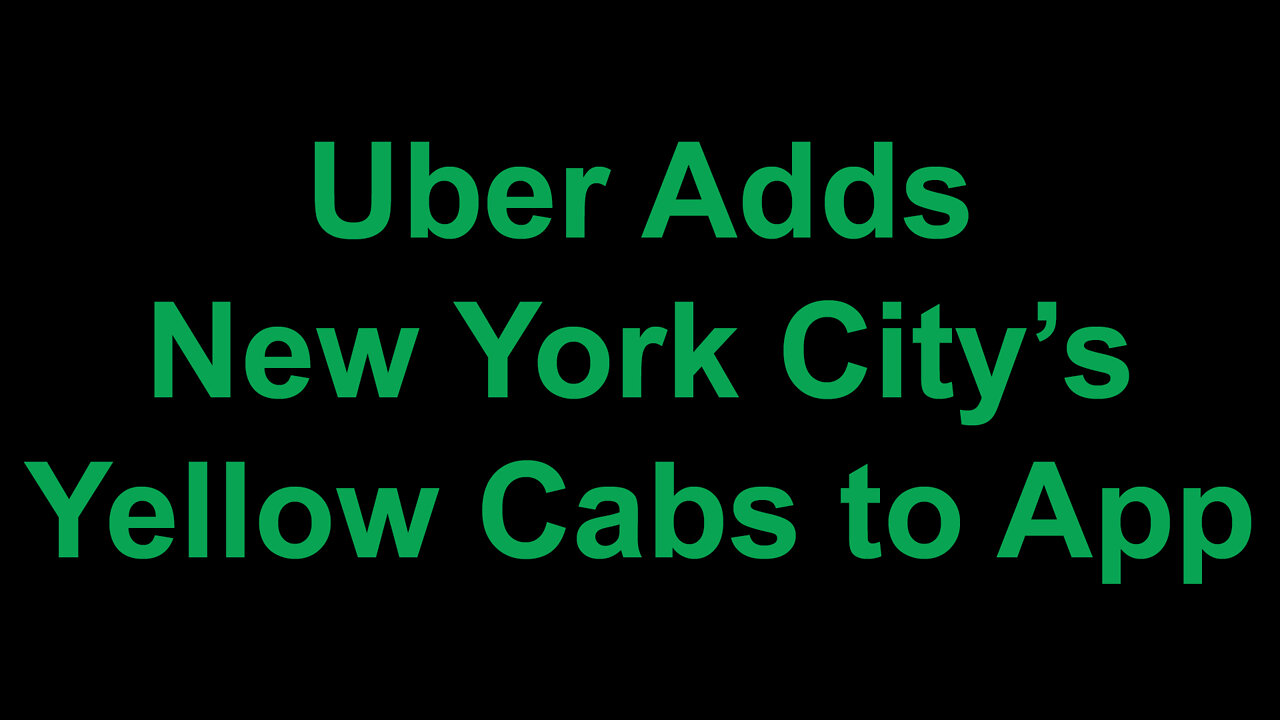 Uber Expands on Taxi Strategy