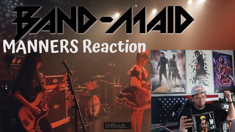 My Reaction To Band Maid's " Manners", This band is on FIRE!!!!
