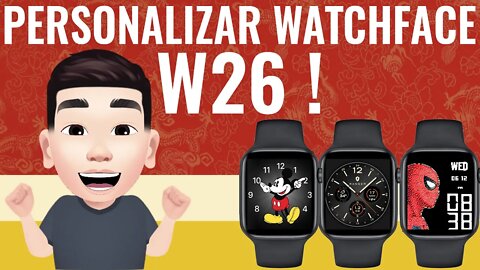 COMO ADICIONAR NOVAS WATCHFACES NO W26! (IWO 13 LITE)