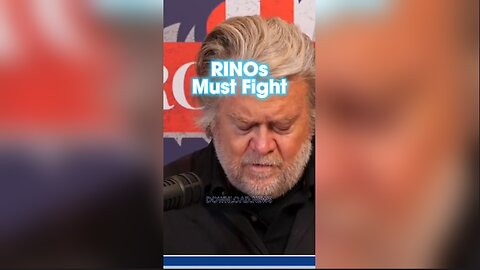 Steve Bannon: RINOs Have To Fight For America, Not Cave To Democrats - 3/9/24