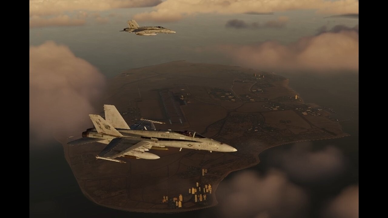 DCS: F/A-18C Rise of the Persian Lion II Campaign by Badger 633 - Mission 9.2