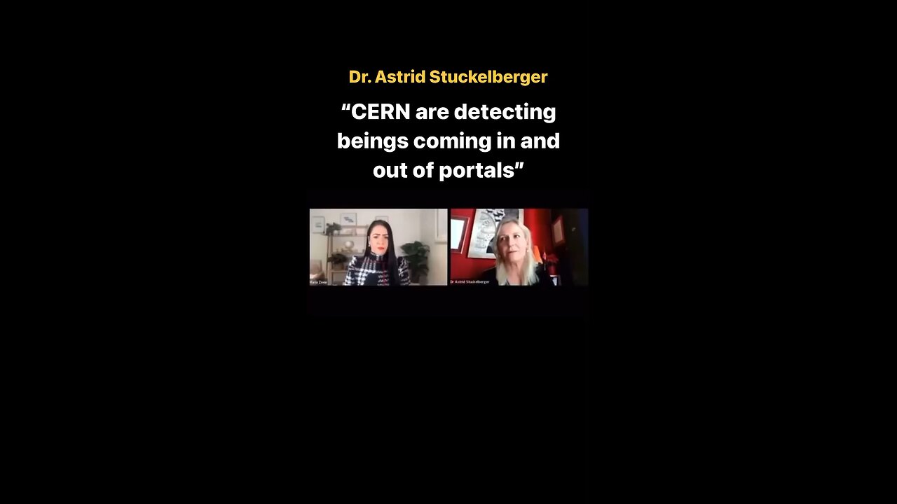 CERN portal detect beings coming in and out of portal!!