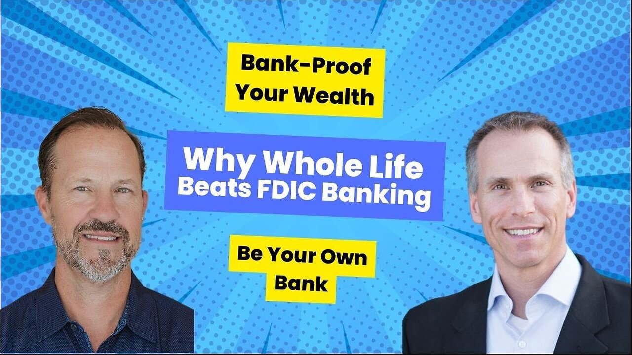 Bank-Proof Your Wealth: Why High Cash Value Life Insurance Beats FDIC Banking 🏦💰 #beyourownbank