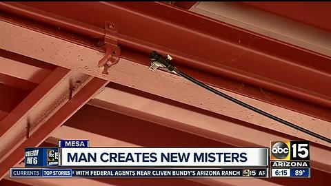 Mesa man creates portable misters