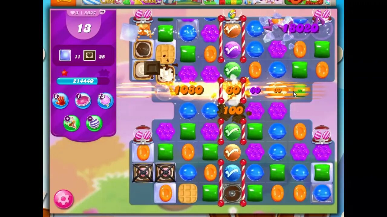 Candy Crush Level 5627 Talkthrough, 35 Moves 0 Boosters