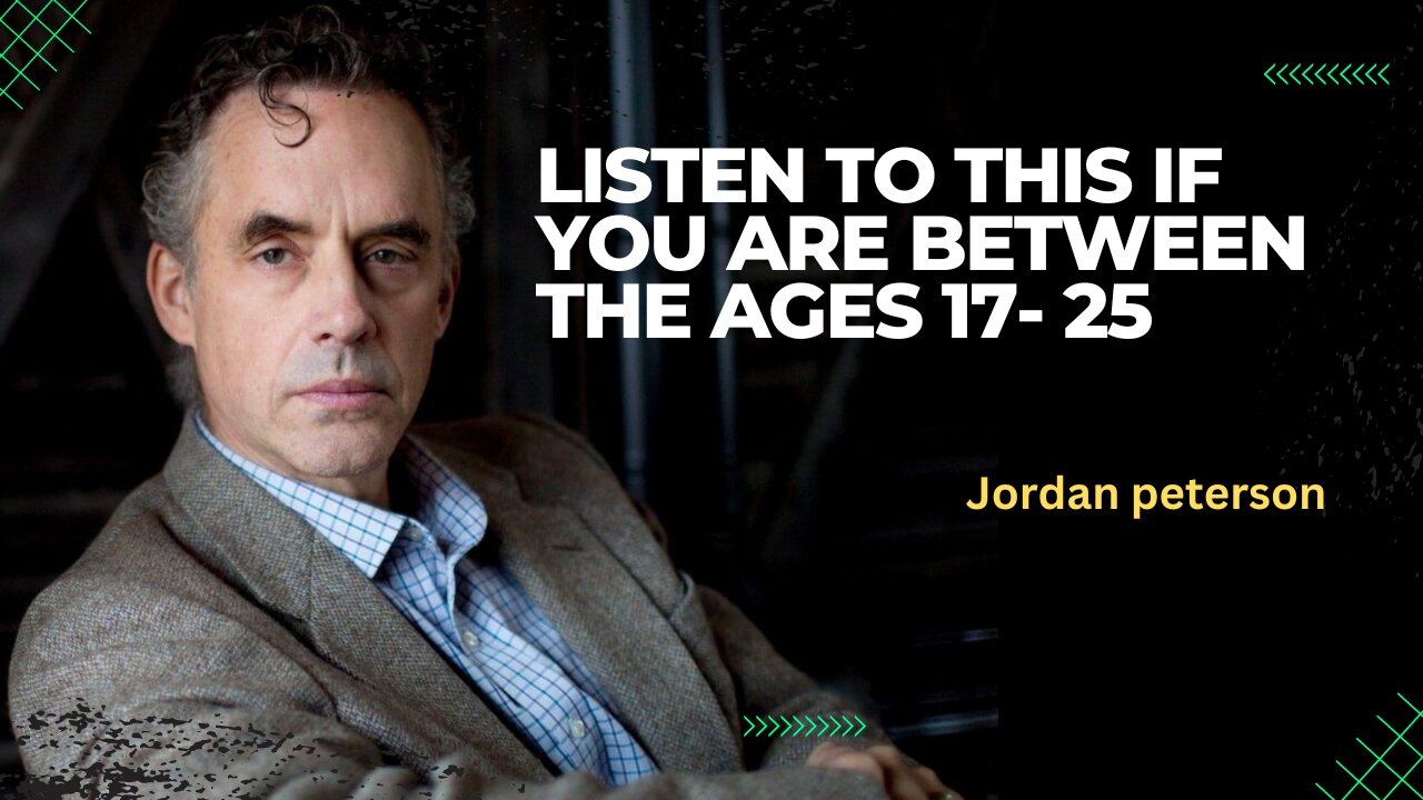 Jordan Peterson Advice that can change your life.