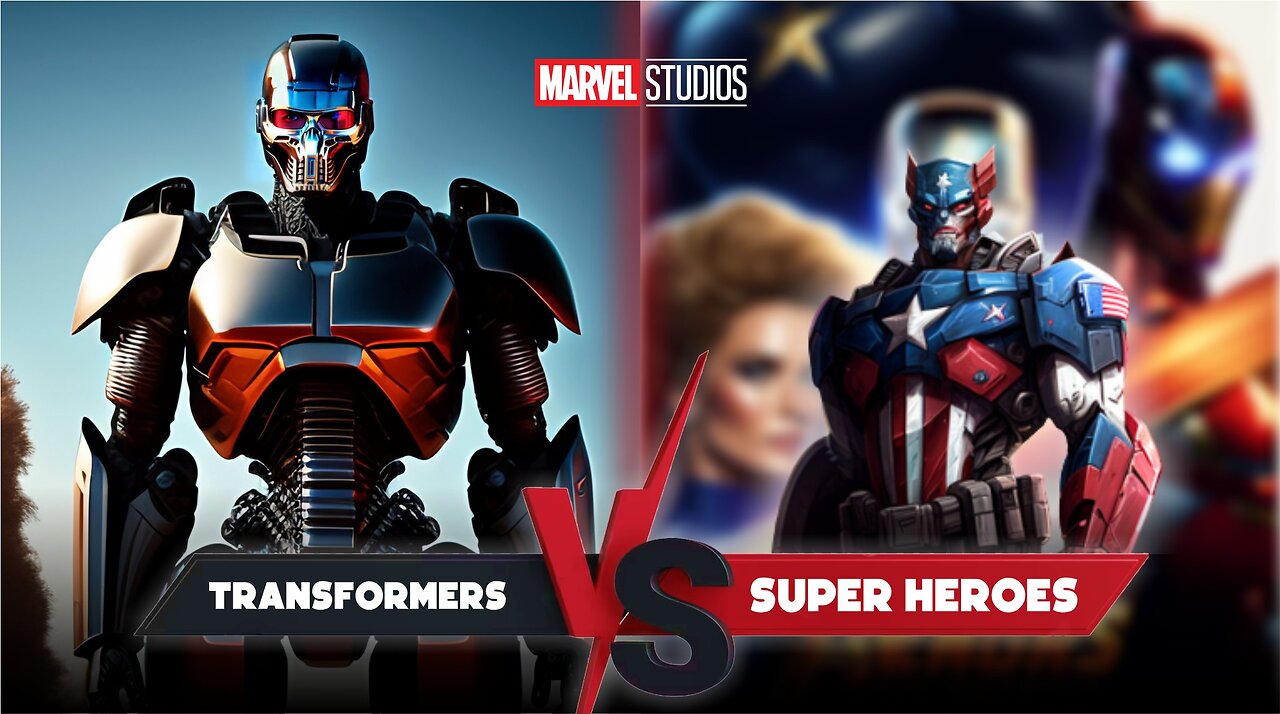 SUPERHEROES TURN INTO A TRANSFORMER | AVENGERS MARVEL & DC ALL CHARACTERS | JEZZ ENTERTAINMENT