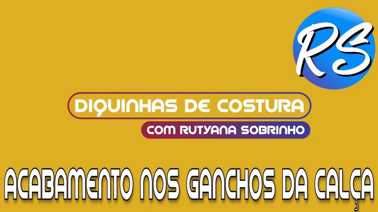 Acabamentos nos Ganchos da Calça - DEP 52