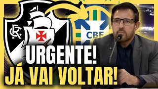 SAIU AGORA! TORCIDA PEDE! VOLTA LOGO! NOTÍCIAS DO VASCO