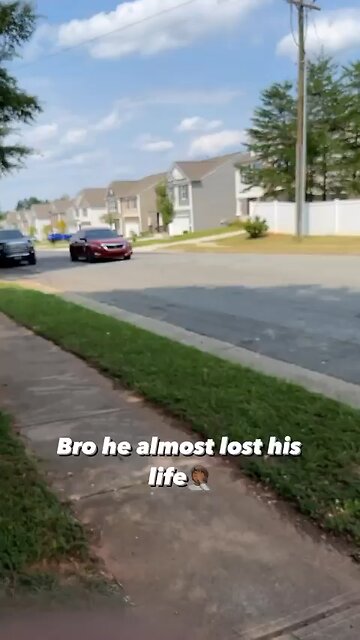 He almost lost his life riding dirt bike