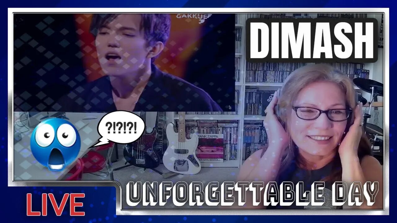 DIMASH UNFORGETTABLE DAY GAKKU REACTION димаш реакция Dimash Reaction TSEL Dimash Gakku Speakeasy!