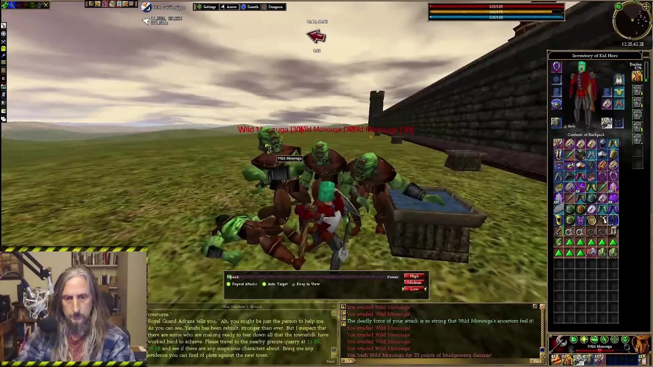 Asheron4Fun Server - Punching Stuff