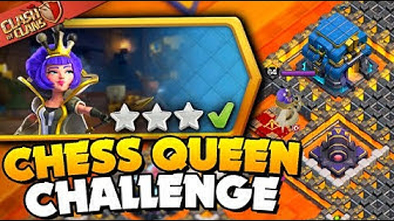 Chess Queen's Gambit Easy to way 3 Star Clash of clans
